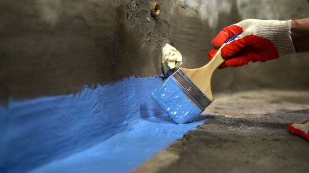 Commercial Basement Waterproofing project at a Atlanta, GA business property by SJ Waterproofing Pros